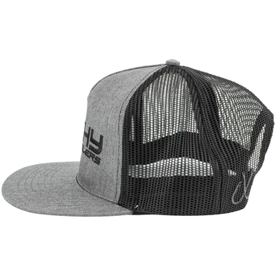 Filthy Wording Trucker Hat, Black & Grey