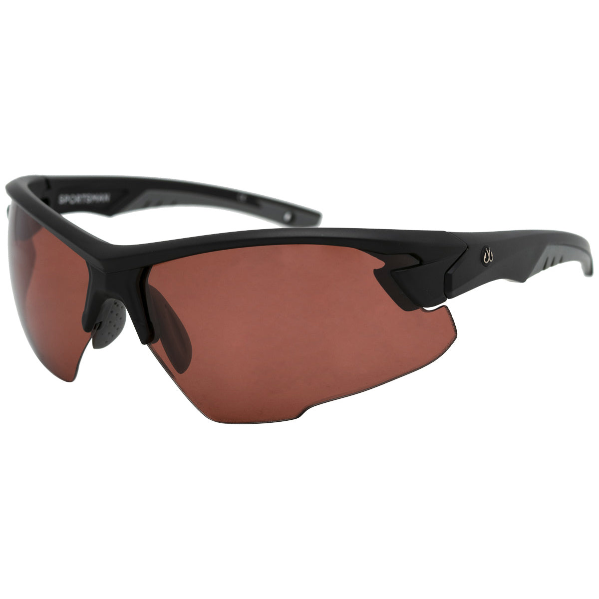 Glasslane Mens Sports Sunglasses Polarized Wrap Around Bifocal Lens Fly  Fishing BLACK +2.50
