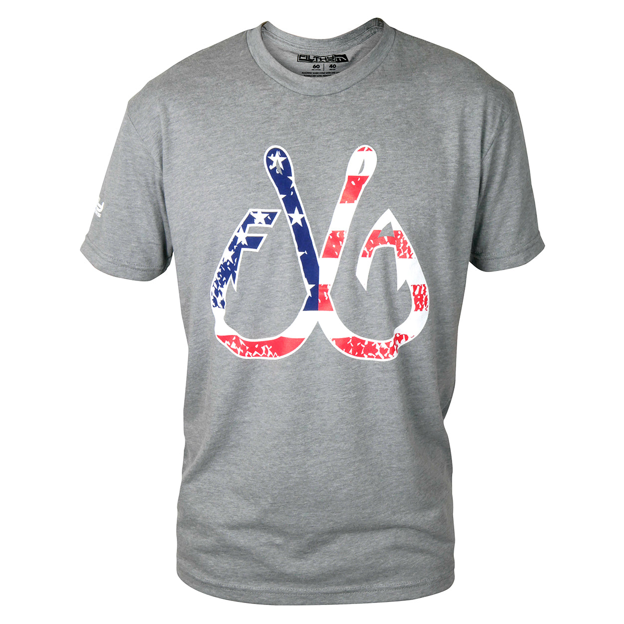 Patriotic Fishing Hooks T-Shirt - Filthy Anglers